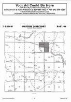 Dayton Township, Tolna, Sheyenne River, Directory Map, Nelson County 2007